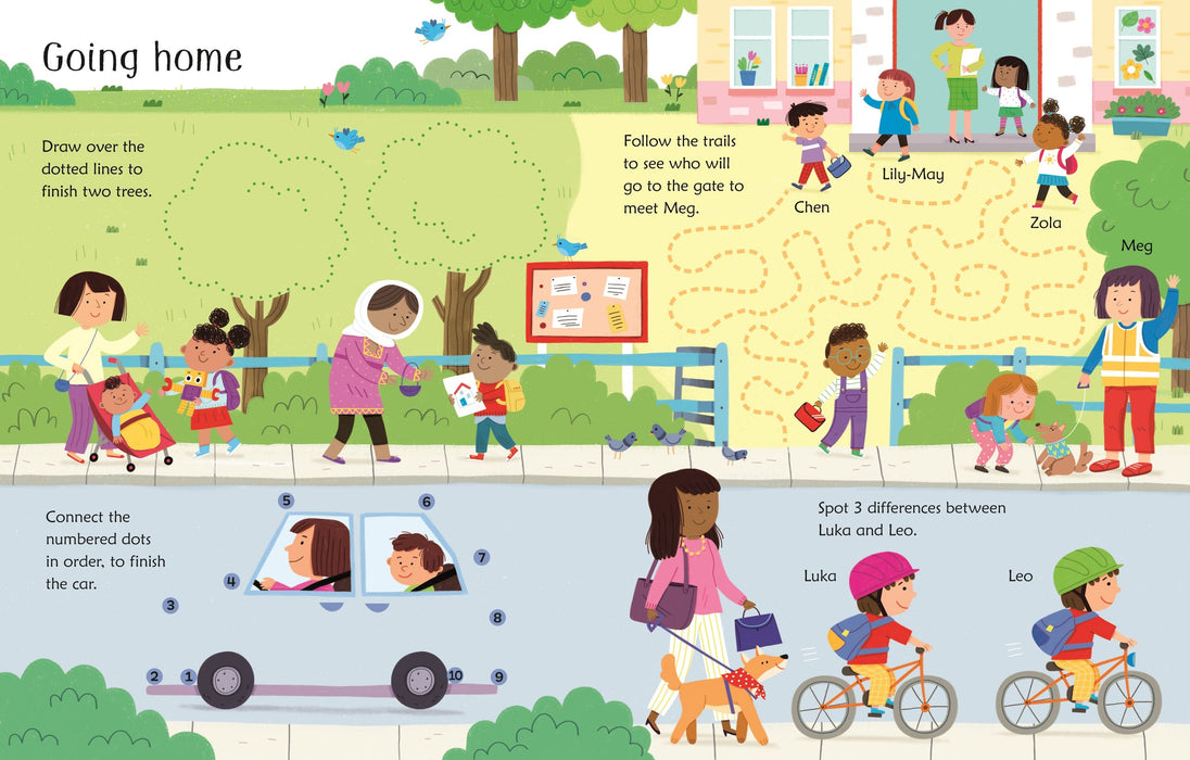 Usborne Wipe-Clean Starting School Activities