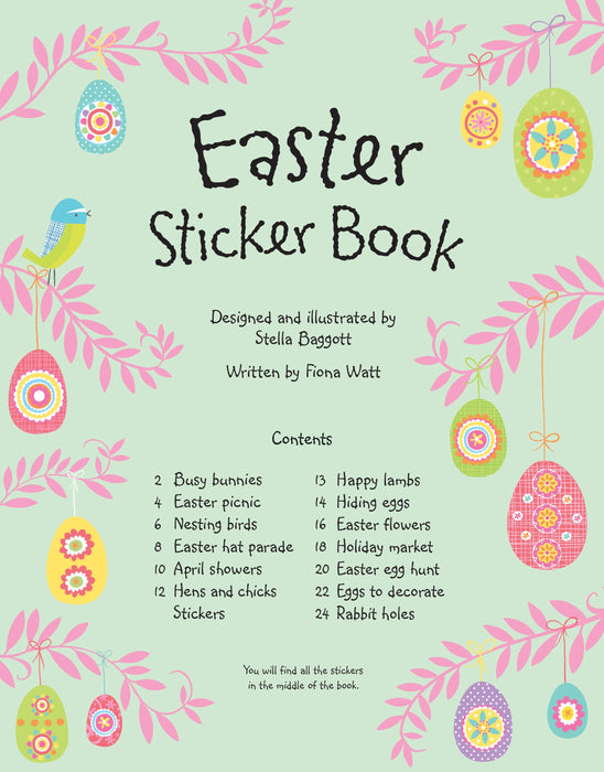 Usborne Easter Sticker Book
