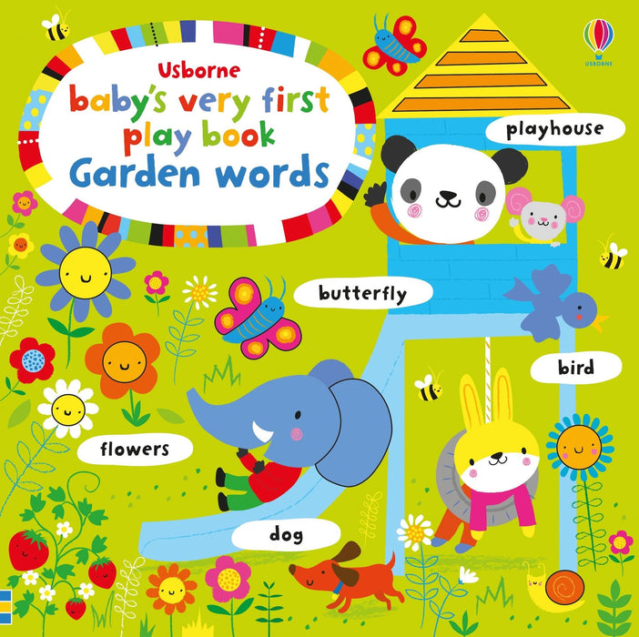 Usborne Baby's Very First Playbook Garden Words