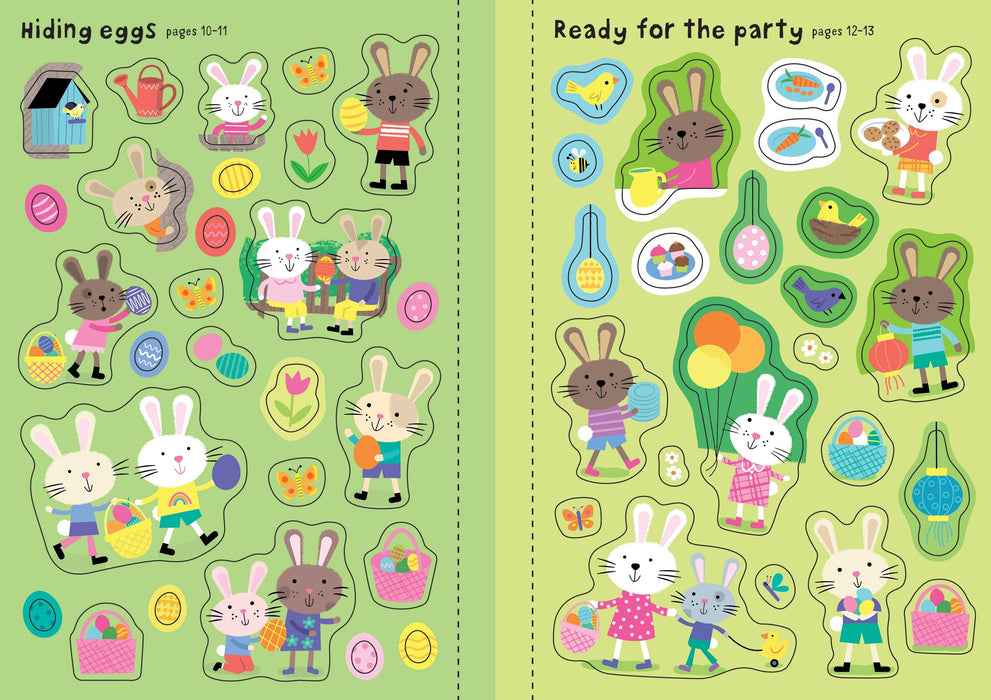 Usborne Little First Sticker Book Easter Bunnies