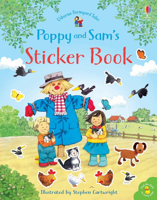 Usborne Poppy and Sam's Farm Sticker Book