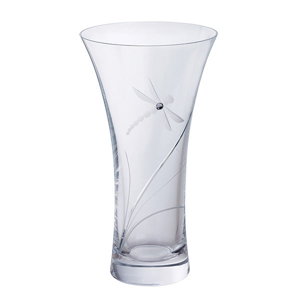 Dartington Glitz Dragonfly Medium Vase