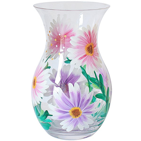 Cosmos Glass Flower Vase