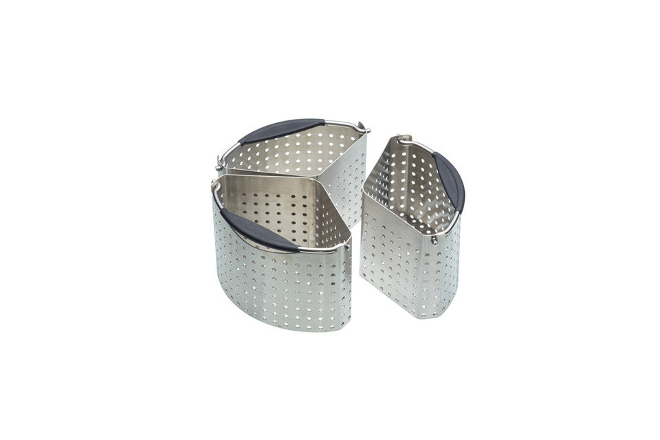 MasterClass Saucepan Divider Set of 3 Stainless Steel