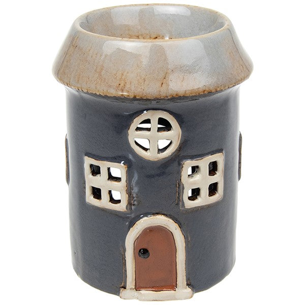 Village Pottery Slate Heart House Warmer and Oil Burner