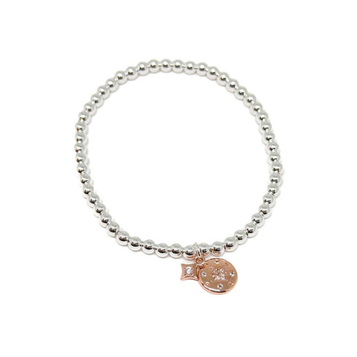 Clementine Vivia Compass Bracelet - Rose Gold