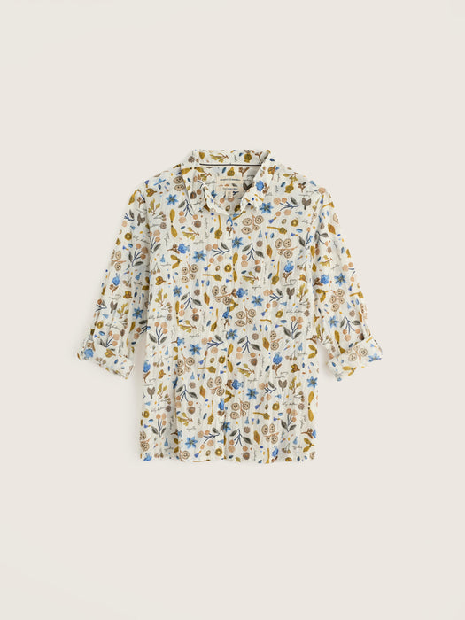 Seasalt Women's Larissa Shirt In Seed Collecting Chalk