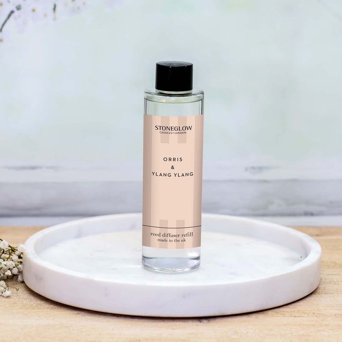 Stoneglow Modern Classics Orris and Ylang Ylang Scented Reed Diffuser Refill