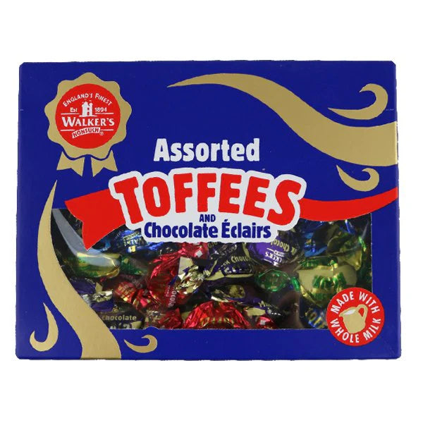 Walker's Assorted Toffees & Eclairs Gift Box 350g