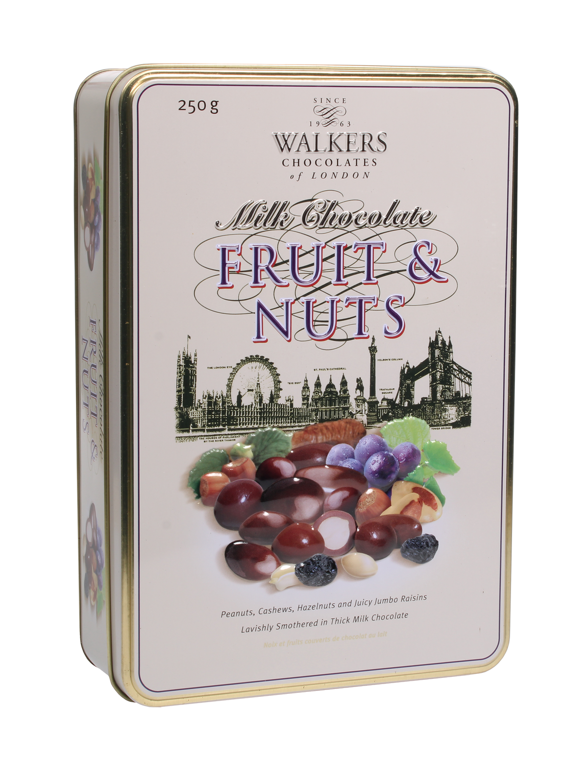 Walkers Choc Fruit Nut Assortment Tin — Maple Gifts