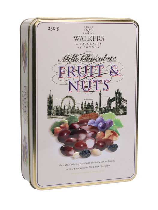 Walkers Choc Fruit Nut Assortment Tin