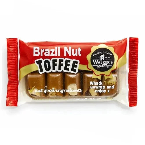 Walkers Nutty Brazil Toffee Tray