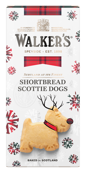 Walker's Shortbread Reindeer Scottie Carton 120g