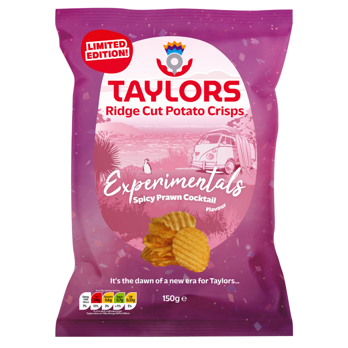 Taylors Spicy Prawn Cocktail Flavoured Crisps