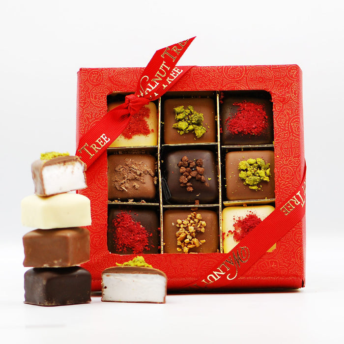 Walnut Tree Chocolate Marshmallows 9 Piece Selection Box