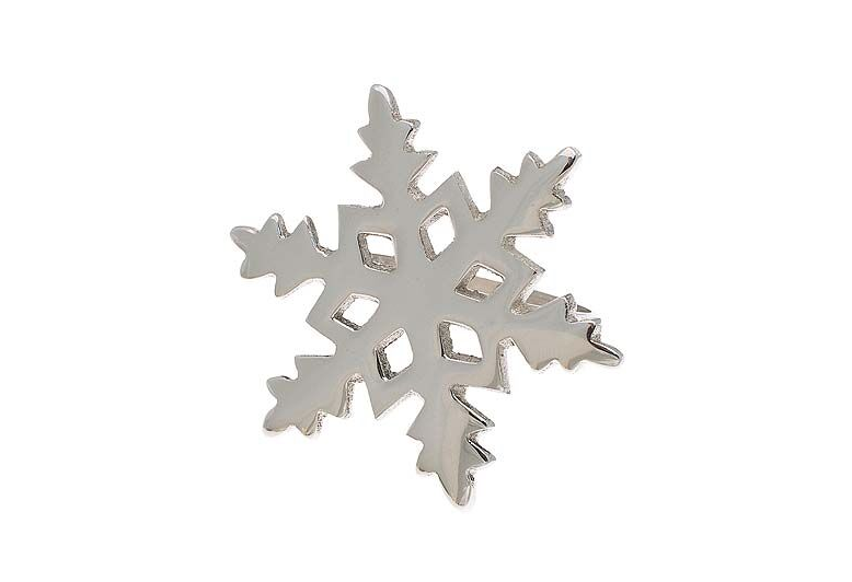 Walton & Co Silver Snowflake Napkin Ring