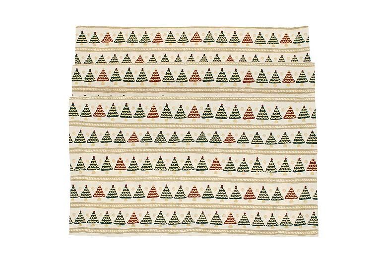 Walton & Co Marilyn Christmas Tree Striped Table Runner