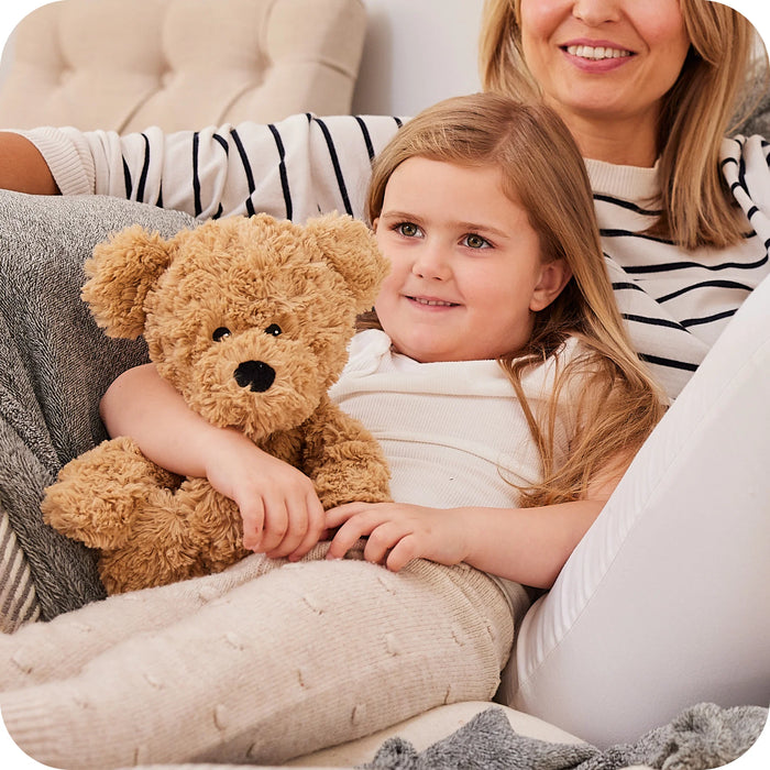 Warmies® Brown Curly Bear