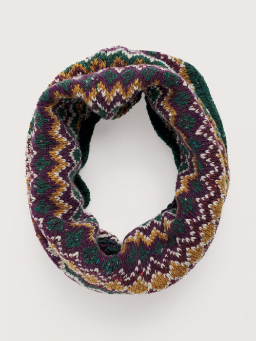 Seasalt Women's Weatherhill Snood In Modernist Dark Wreckage Multi