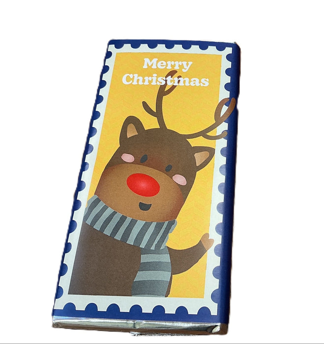 Welsh Chocolate Milk Chocolate Reindeer Bar
