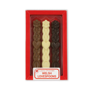 Assorted Welsh Chocolate Lovespoons