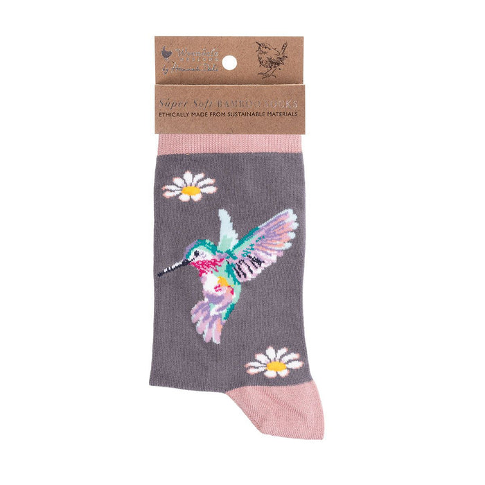 Wrendale Designs 'Wisteria Wishes' Hummingbird Socks