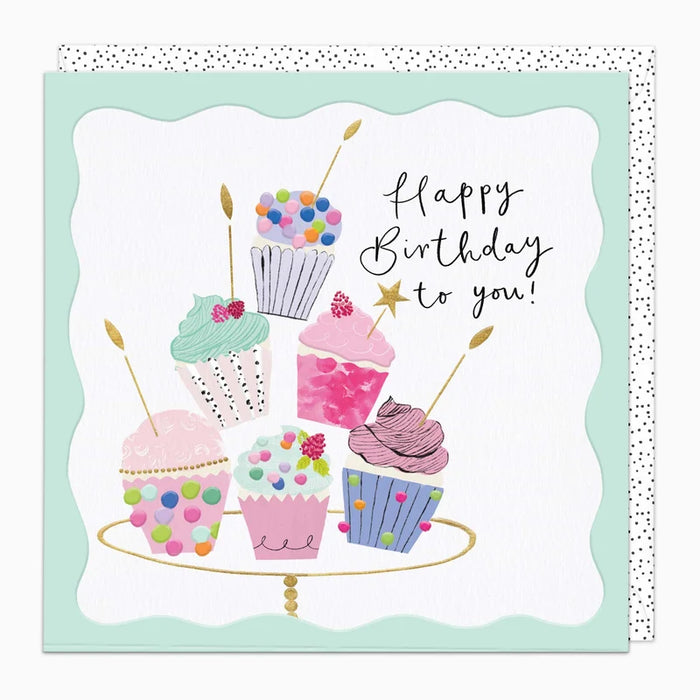 Whistlefish Crazy Cupcakes Birthday Card