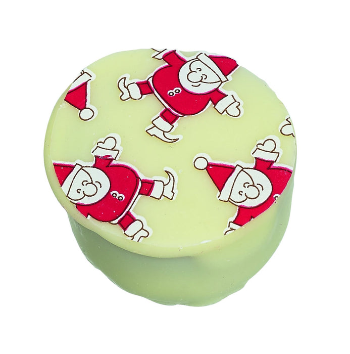 White Chocolate Santa Mousse