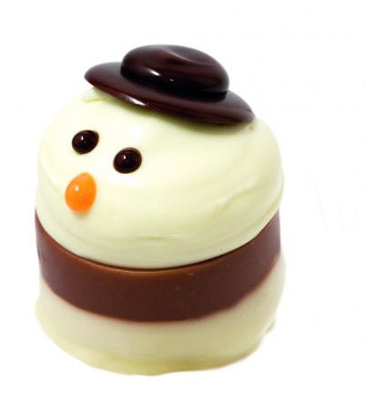 Milk Chocolate Snowman With Hazelnut Filling