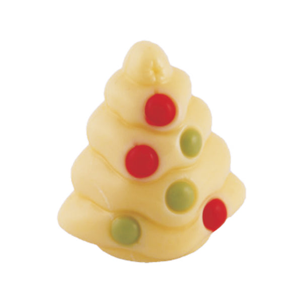 White Chocolate Christmas Tree With Praline Filling — Maple Gifts