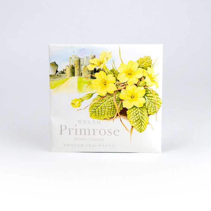 White Rose Aromatics Welsh Wild Flowers Primrose Drawer Sachet
