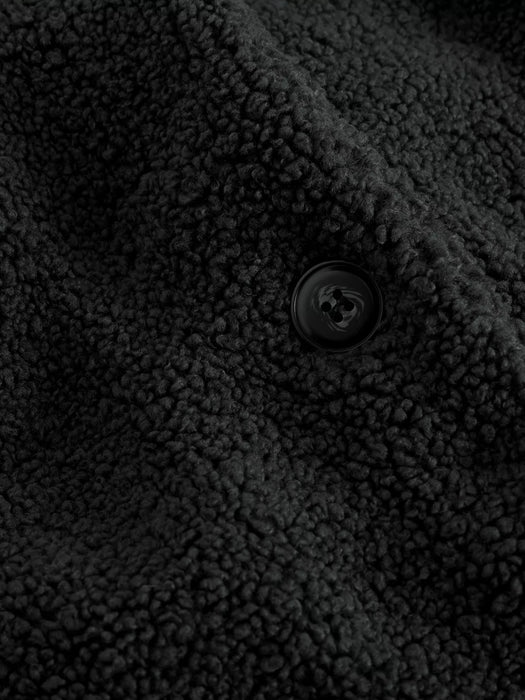 White Stuff Women's Borg Gilet In Charcoal Grey