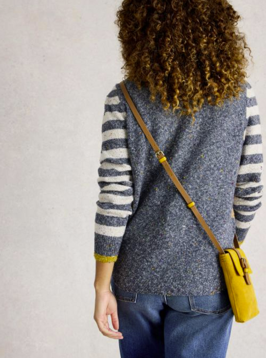 White Stuff Women's Talia Nep Jumper In Pink Multi