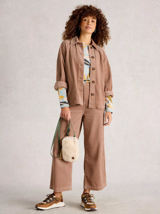 White Stuff Women's Eden Cord Jacket In Light Natural