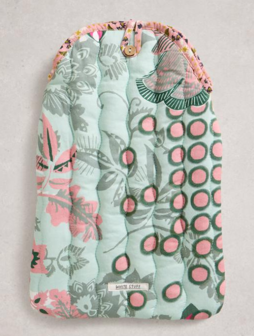 White Stuff Reversible Hot Water Bottle