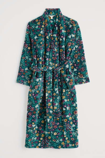 Seasalt Women's Hushing Gown In Illuminated Garden Dk Wreckage