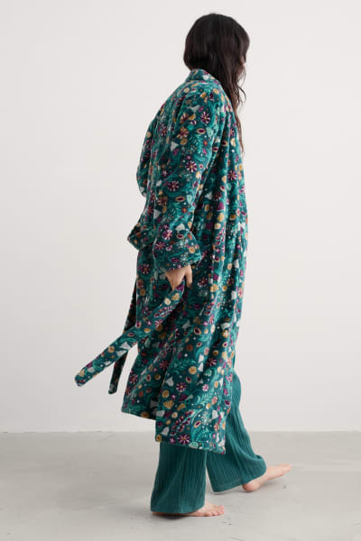 Seasalt Women's Hushing Gown In Illuminated Garden Dk Wreckage