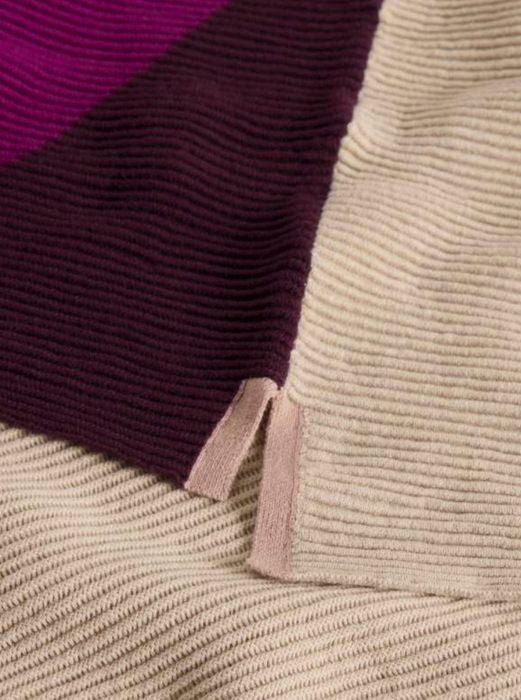 White Stuff Women's Jana Colourblock Jumper In Purple Multu