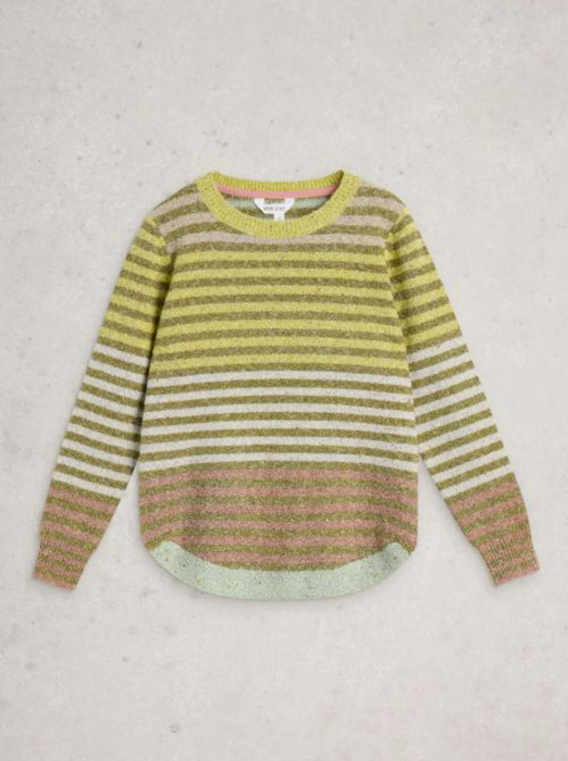 White Stuff Women's Talia Nep Jumper In Yellow Multi