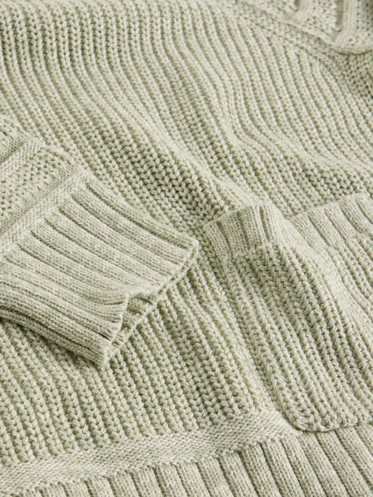 White Stuff Women's Cindy Cotton Jumper In Khaki Green