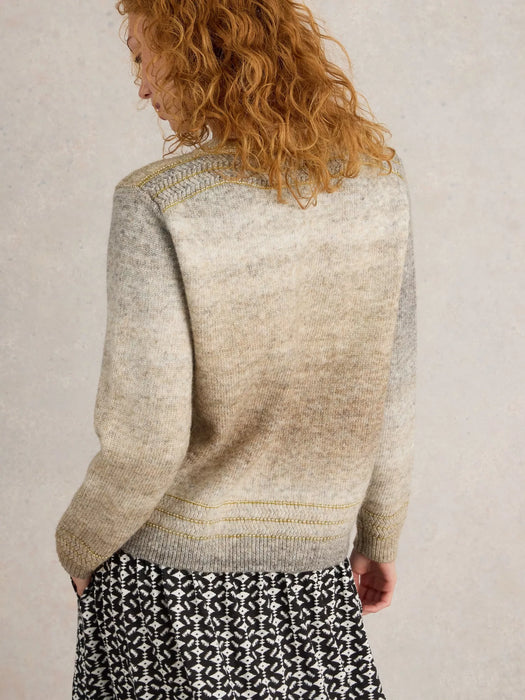 White Stuff Women's Lilibet Jumper In Natural Multi