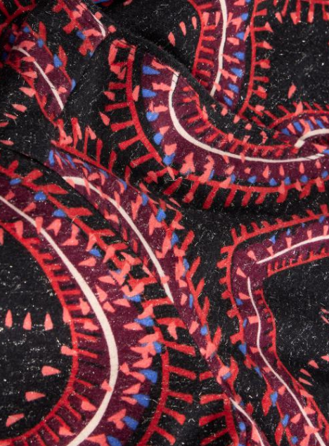 White Stuff Women's Megan Sparkle Jersey Dress In Black Print