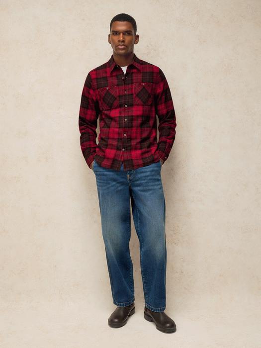 White Stuff Men's Heywood Check Shirt In Red Multi