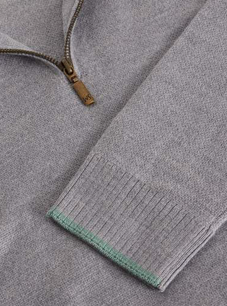 White Stuff Men's Newport Merino Jumper In Light Grey