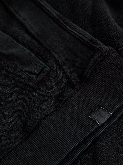 White Stuff Men's Sidmouth Half Zip In Washed Black
