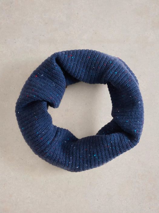 White Stuff Men's Albie Knit Colourblock Snood In Navy Multi