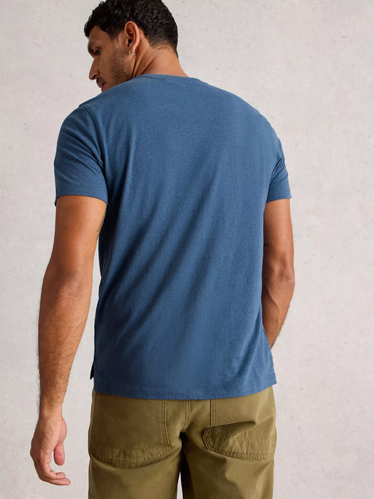 White Stuff Men's Abersoch Graphic Ride Seek In Blue Print