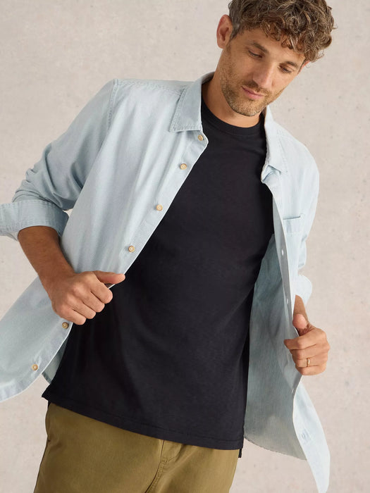 White Stuff Men's Abersoch Short Sleeve Tee In Black