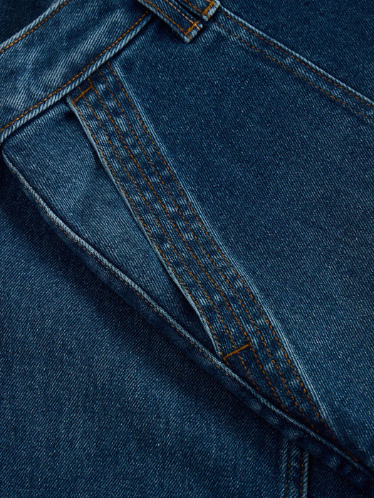 White Stuff Women's Maren Denim Midi Skirt In Mid Denim