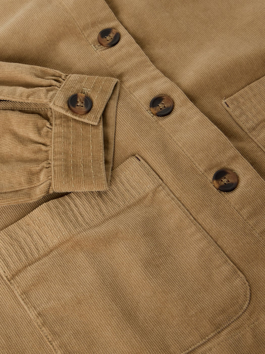 White Stuff Mila Cord Jacket In Light Green